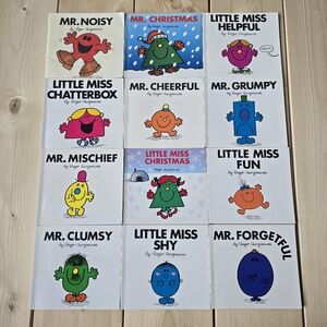 Little Miss & Mr. Books Roger Hargreaves Kids Books Lot Of 12